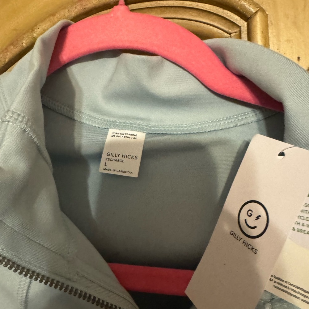 Gilly Hicks Soft Light Green Active zip jacket Women's Jacket - Picture 2 of 4